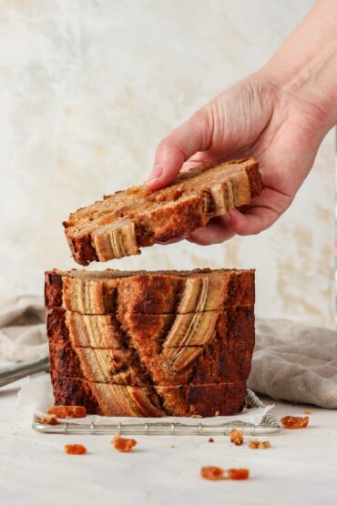 gezond en suikervrij bananenbrood