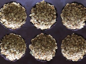 mini ontbijttaartjes van havermout