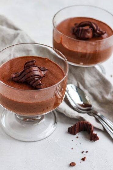 makkelijke chocolade mousse die altijd lukt