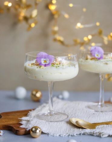 witte chocomousse met limoen