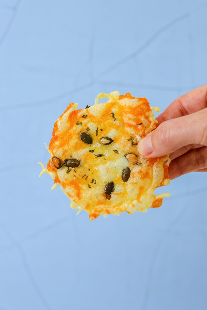 krokante kaaskoekjes zonder deeg